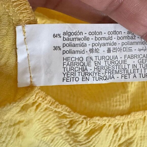 ZARA SWISS DOT BLOUSE - Picture 8 of 8